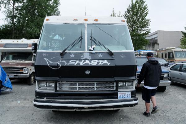 Impounded RVs and cars are sold at auction for a fraction of their value. Photo by Monica Westlake
