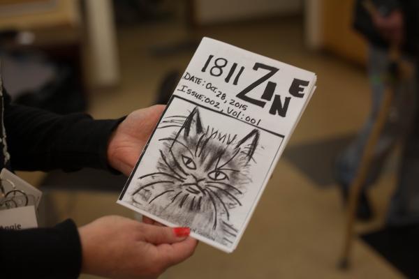 October’s edition of 1811 Zine was the second one put out by the 75 residents who is formerly homeless and trying to deal with alcohol addiction.