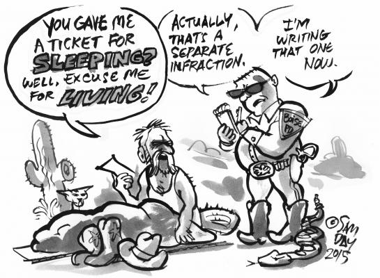 Sam Day Cartoon (August 19, 2015 Issue)