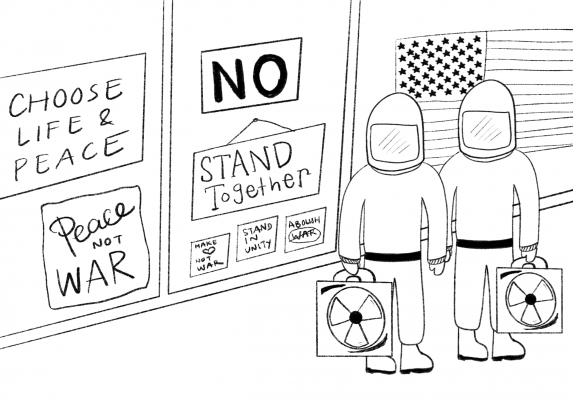 Illustration for 'Nuclear Option' book review
