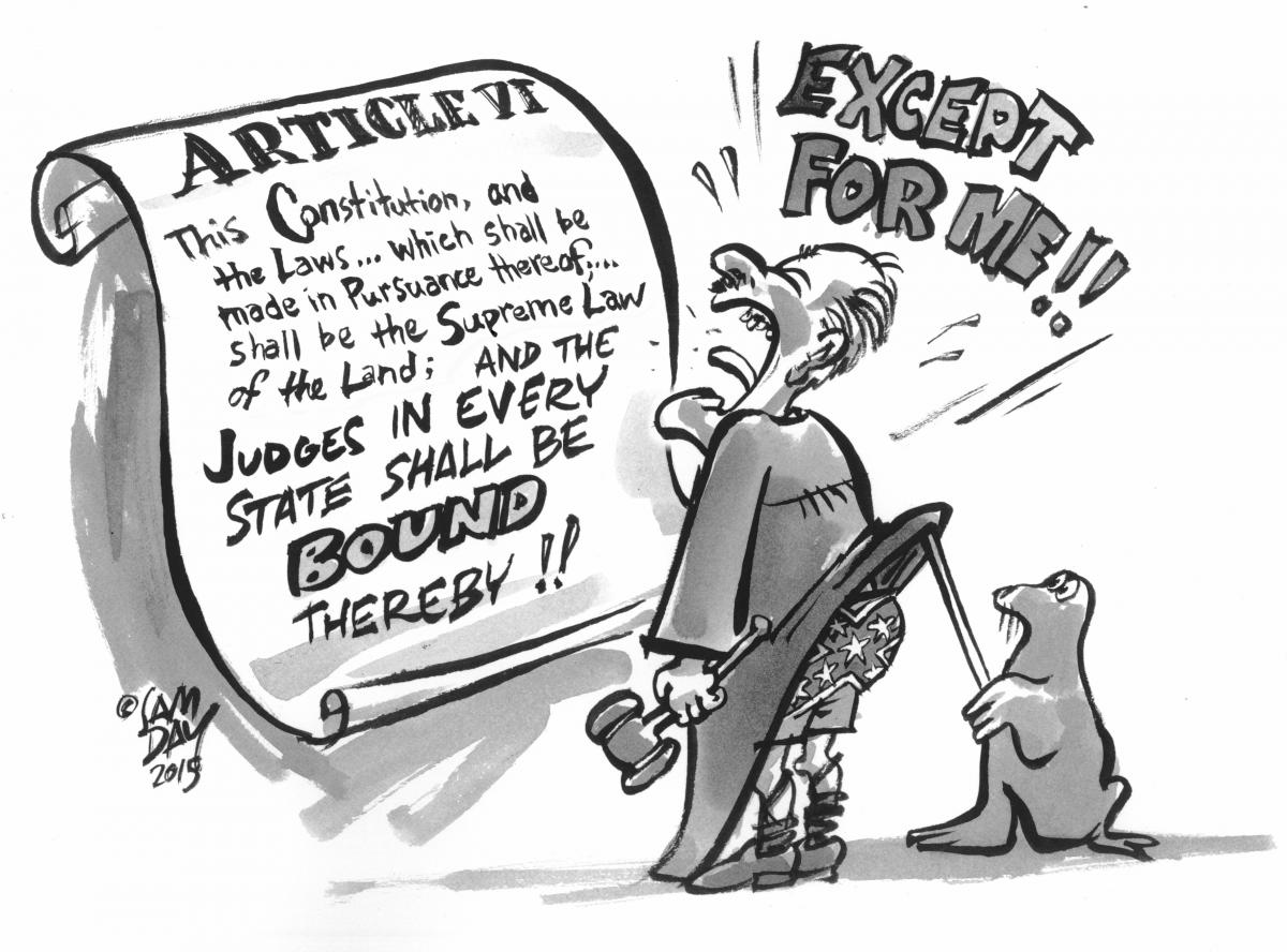 Sam Day Cartoon (July 01, 2015 Issue)