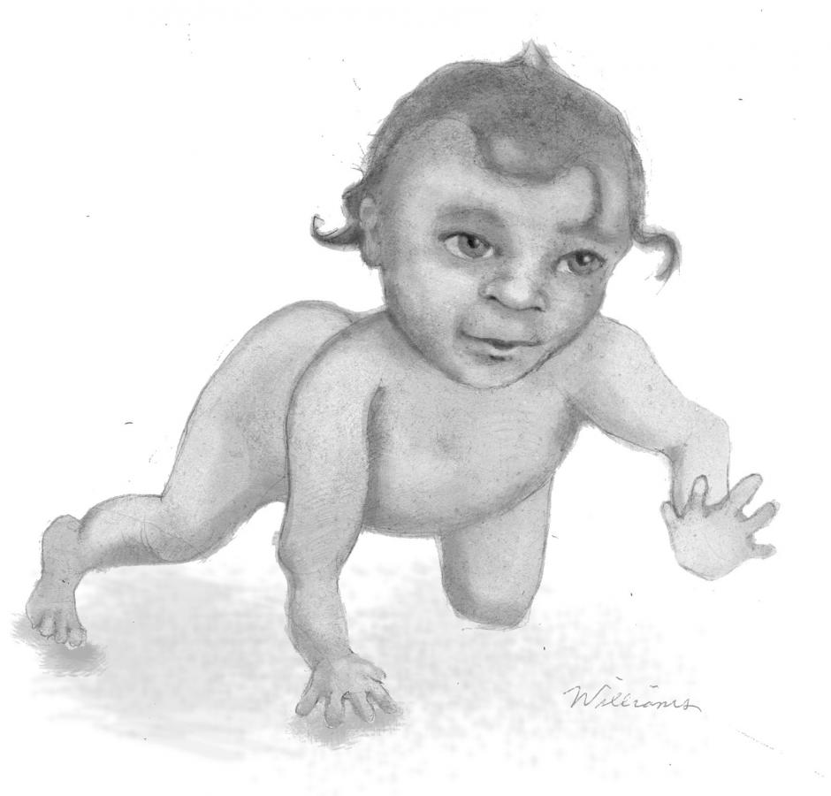 Baby illustration image