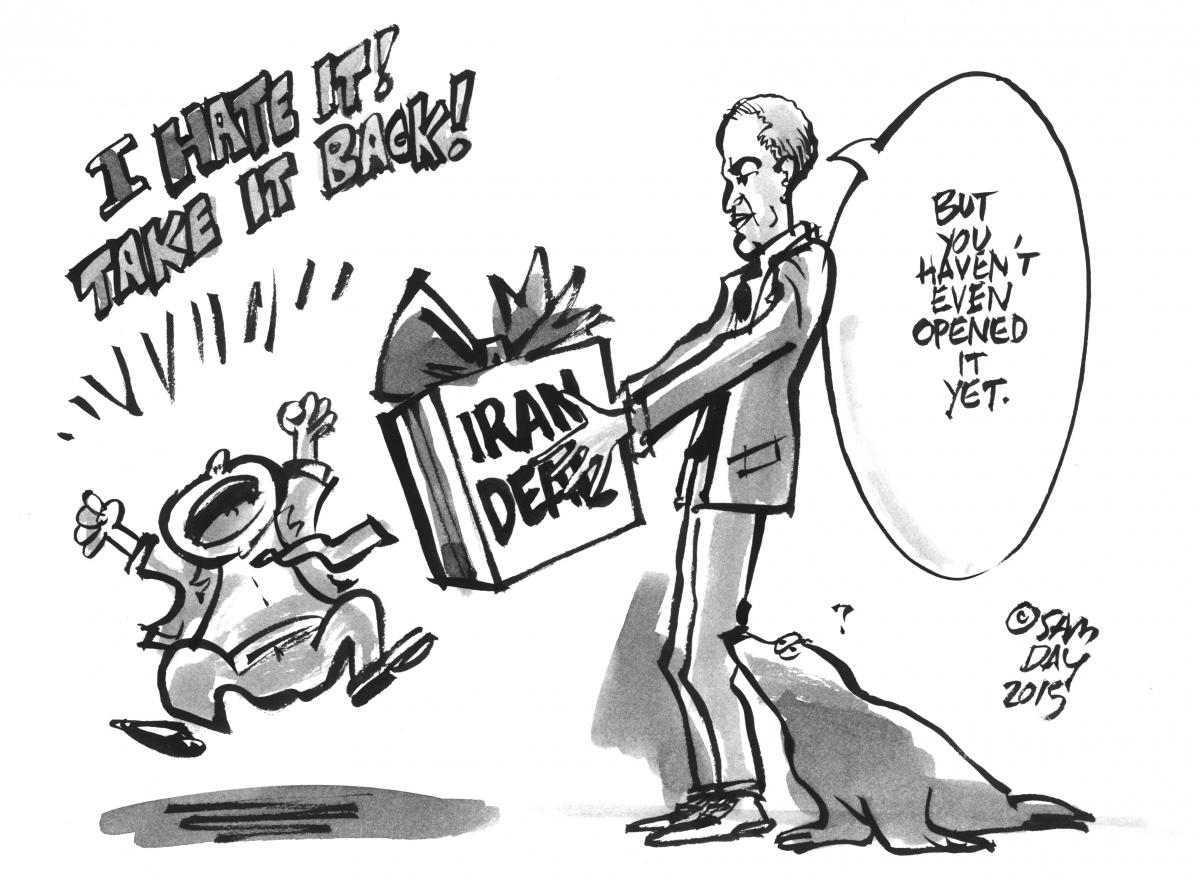 Sam Day Cartoon (July 22, 2015 Issue)
