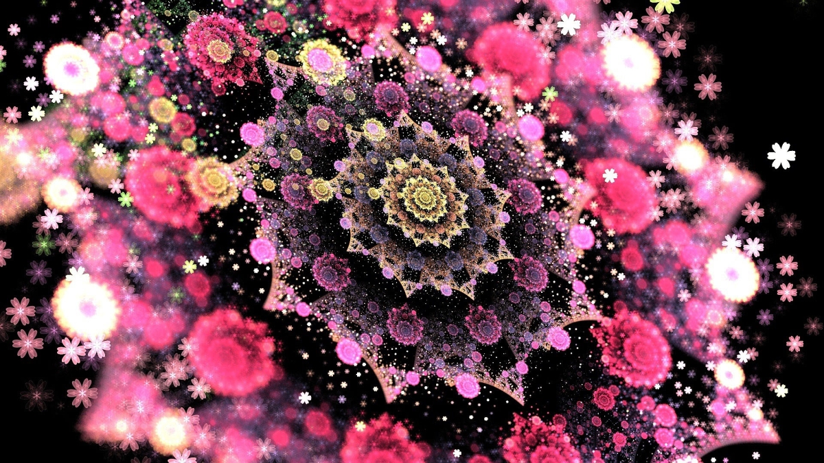 illustration of a fractal
