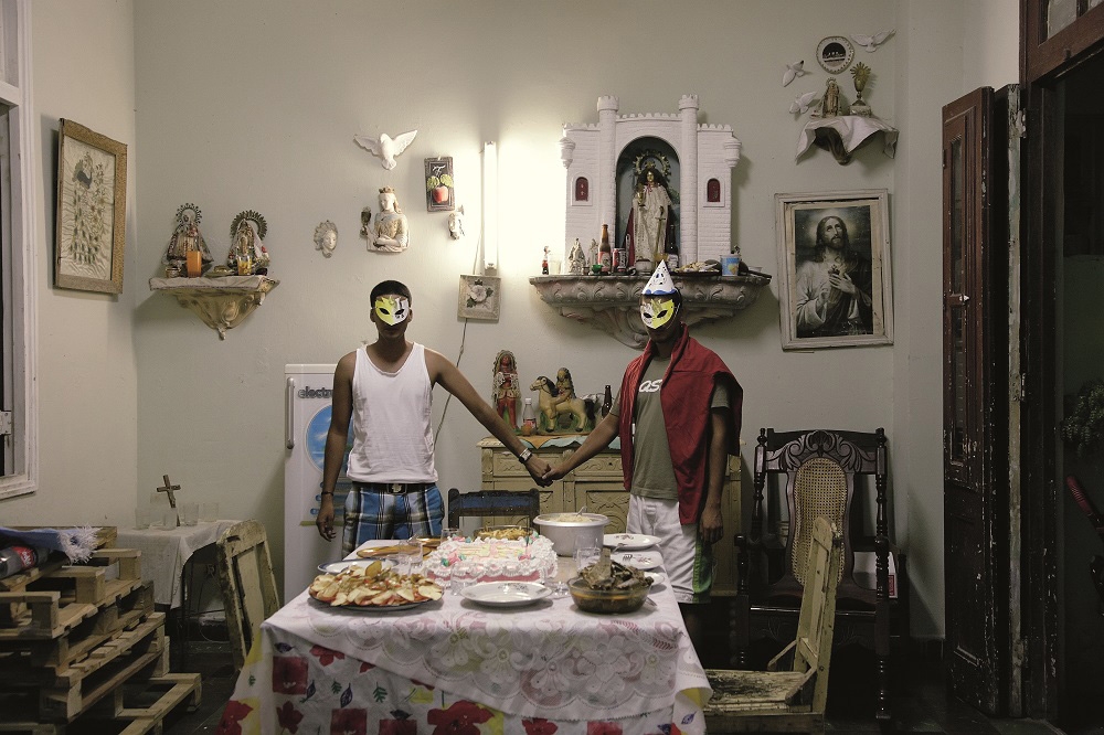 “The Last Supper in Havana,” by Hasan and Husain Essop, 2009, pigment print on cotton rag paper, 26 1/2” × 40”