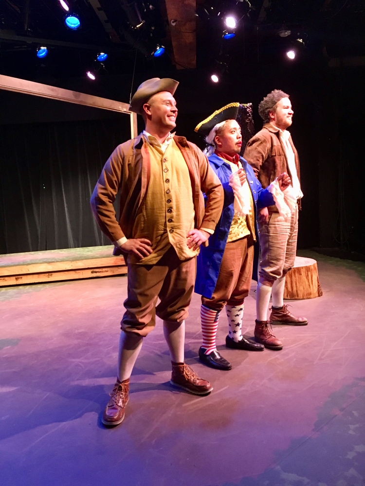 The production is a retelling of the Lewis and Clark journey. Photo by Irene Jagla